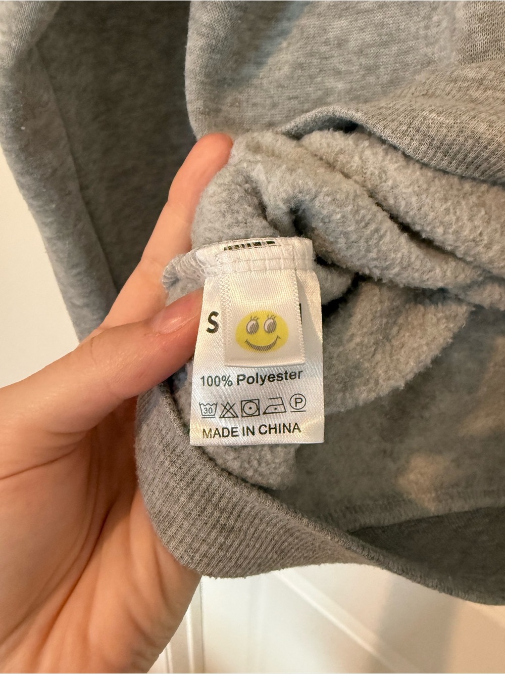 Make Heaven Crowded Grey Crewneck Sweatshirt - Picture 3 of 4